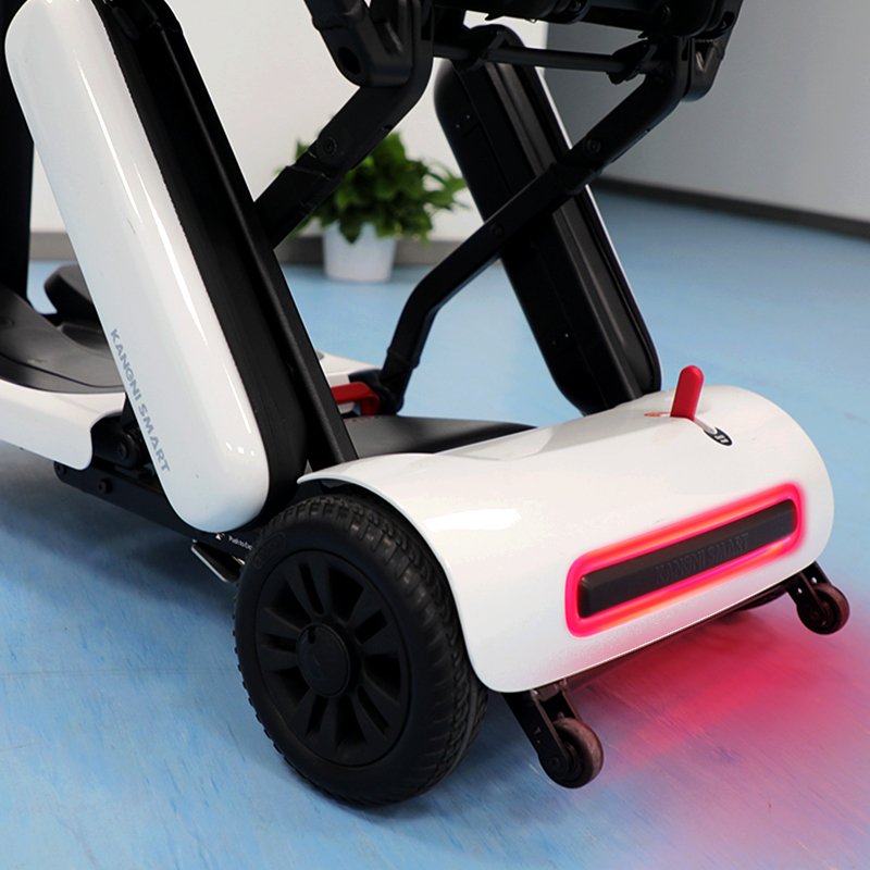 electric mobility scooter rear warning light